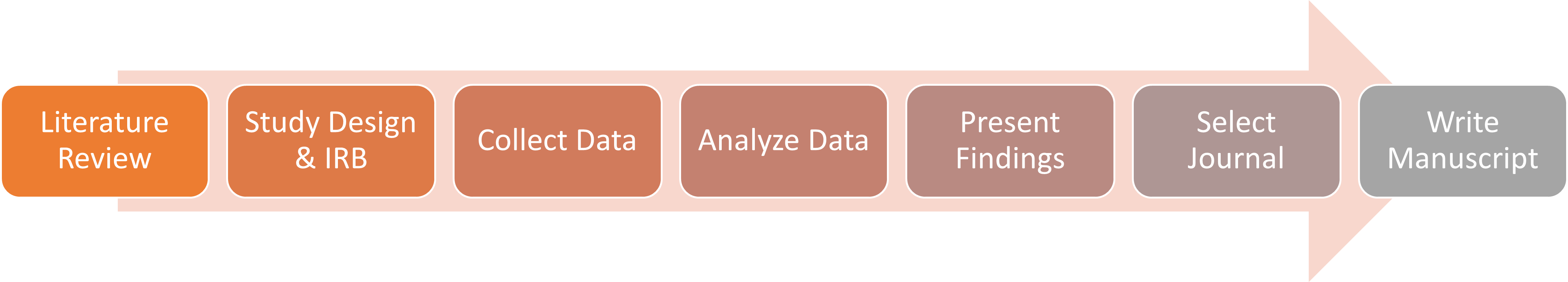 steps of research projects